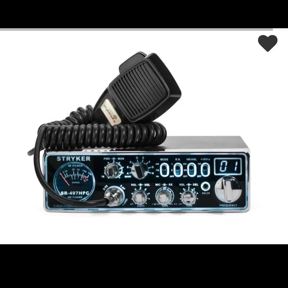 SR-497HPC Black Mobile CB Radio